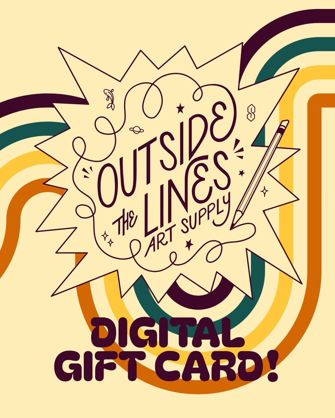 Outside the Lines Digital Gift Card